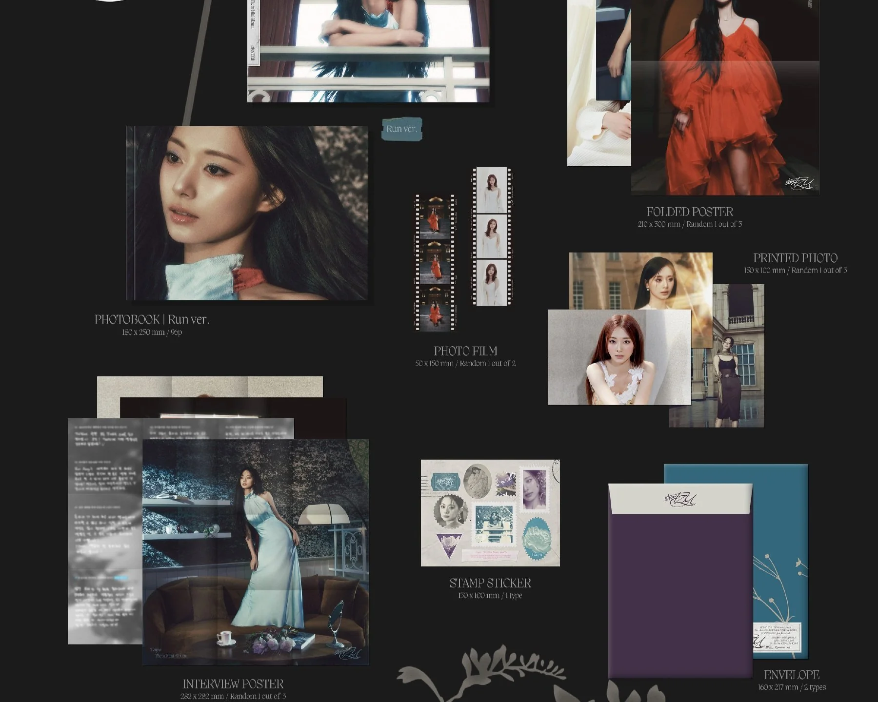 TZUYU (TWICE) - 1st Mini Album [abouTZU] (Run Ver. / Fly Ver.) - Image 3