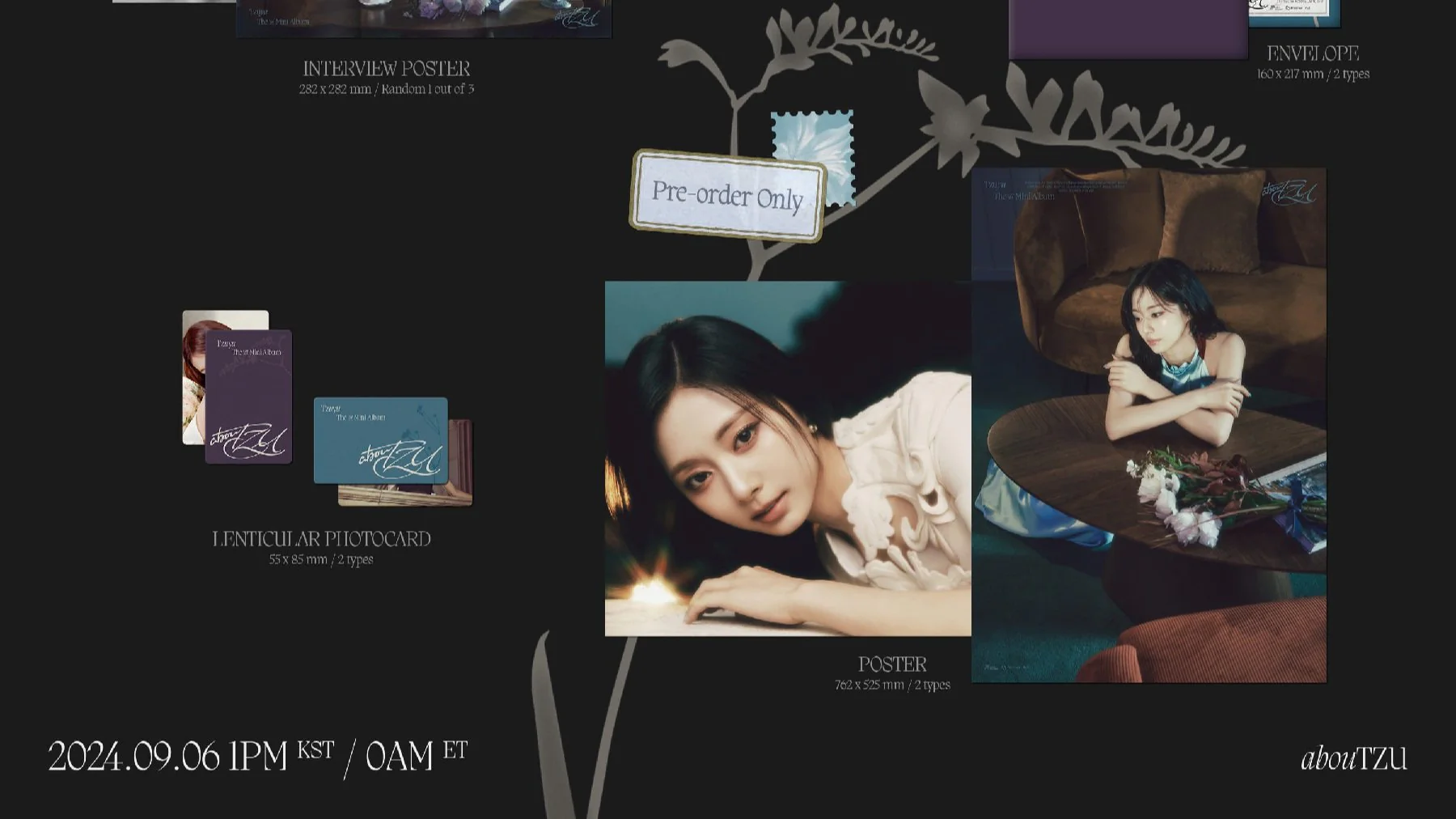 TZUYU (TWICE) - 1st Mini Album [abouTZU] (Run Ver. / Fly Ver.) - Image 4