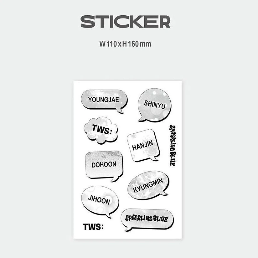 TWS - SPARKLING BLUE 1ST MINI ALBUM WEVERSE ALBUMS VER. - Image 5