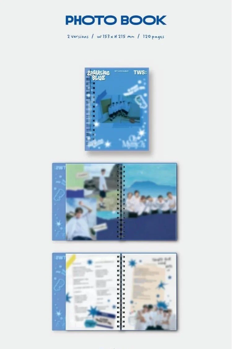 [TWS] 1st Mini Album SPARKLING BLUE (SPARKLING ver. / LUCKY ver. ) - Image 3