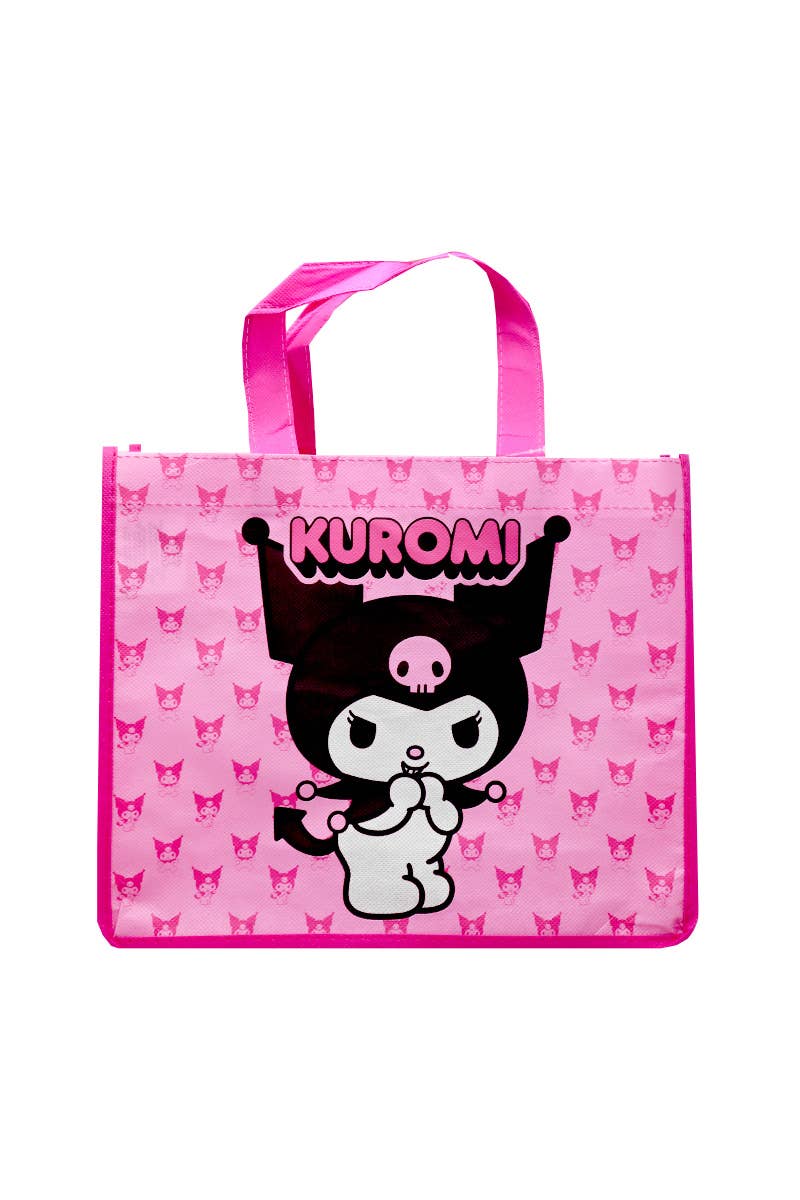 UPD EMKU - Kuromi Medium Eco Friendly Pink Tote Bag - Image 3