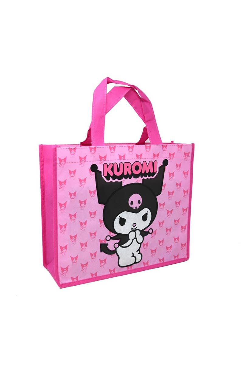 UPD EMKU - Kuromi Medium Eco Friendly Pink Tote Bag - Image 4