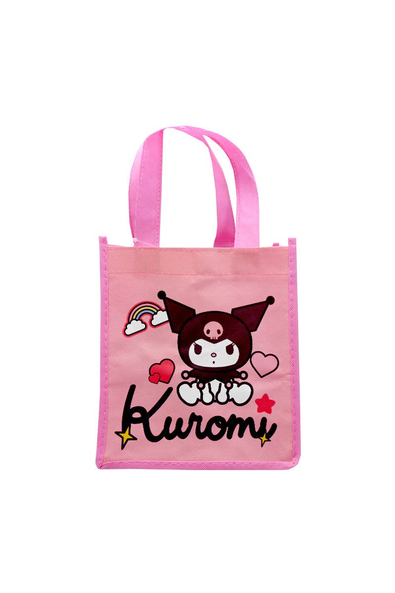 UPD KUSH - Kuromi Small Eco Friendly Pink Tote Bag - Image 3