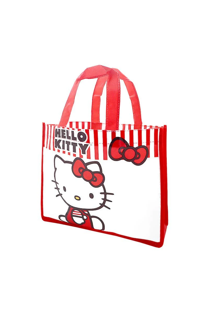 UPD MHKT - Hello Kitty Medium Eco Friendly Red Tote Bag - Image 3
