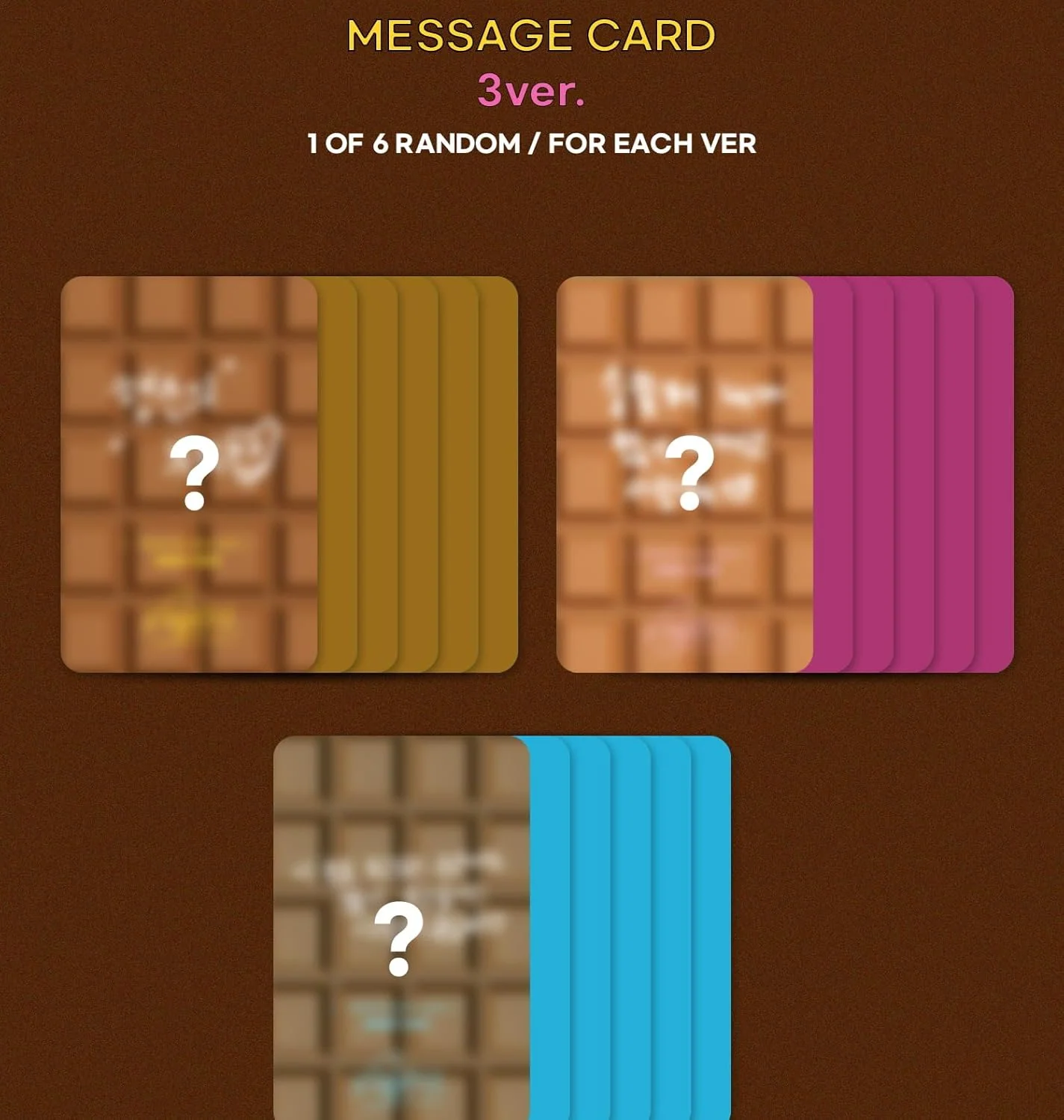 WAKER - 2nd Mini Album [Sweet Tape] Platform (Vanilla Ver. / Marmalade Ver. / Chocolate Ver.) - Image 3