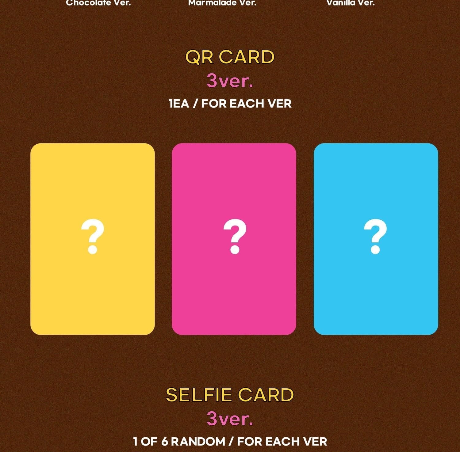 WAKER - 2nd Mini Album [Sweet Tape] Platform (Vanilla Ver. / Marmalade Ver. / Chocolate Ver.) - Image 5