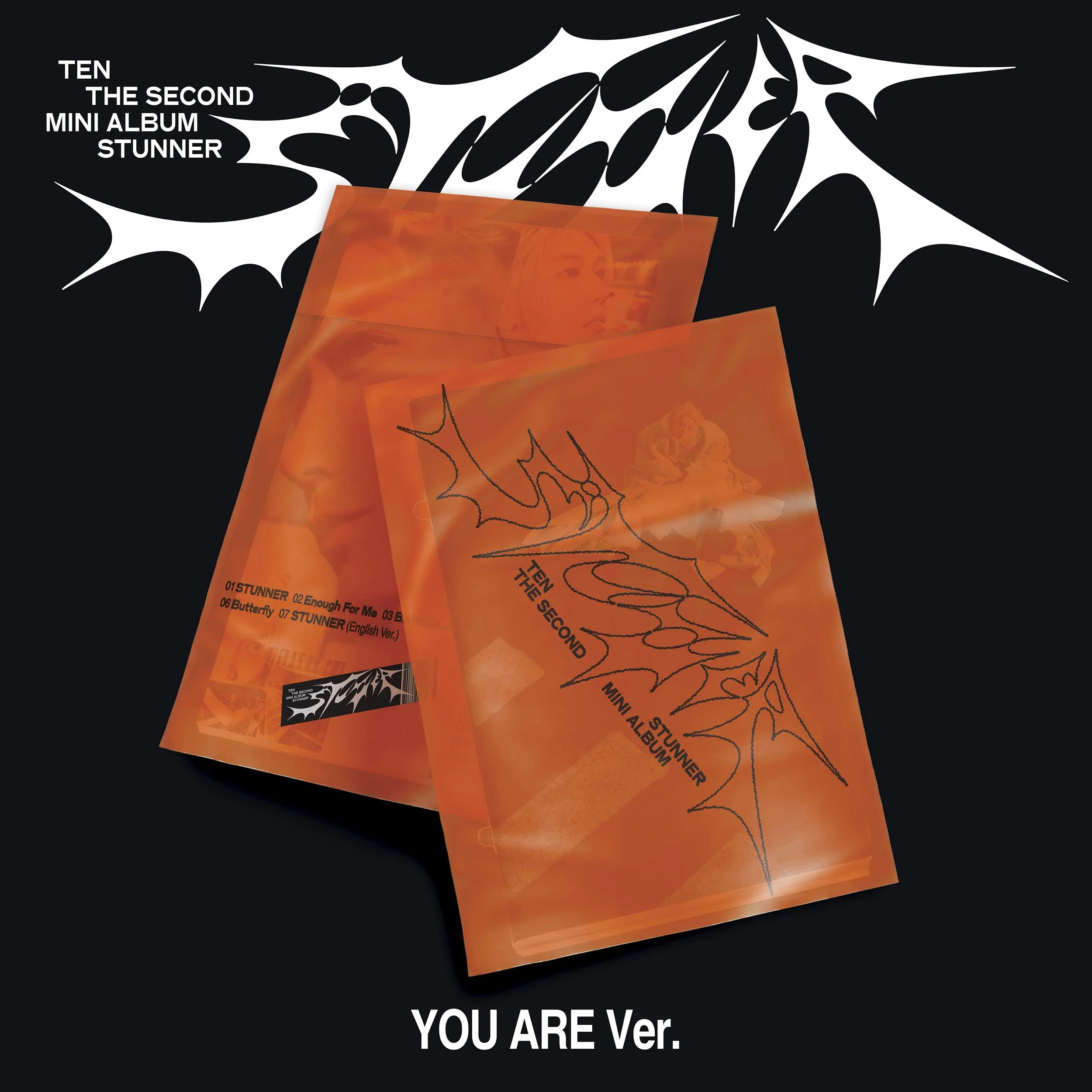 TEN (WayV) - 2nd Mini Album [STUNNER] - ALL VERSIONS (YOU ARE Ver. / I AM Ver. / SNACK PACK Ver) - Image 6