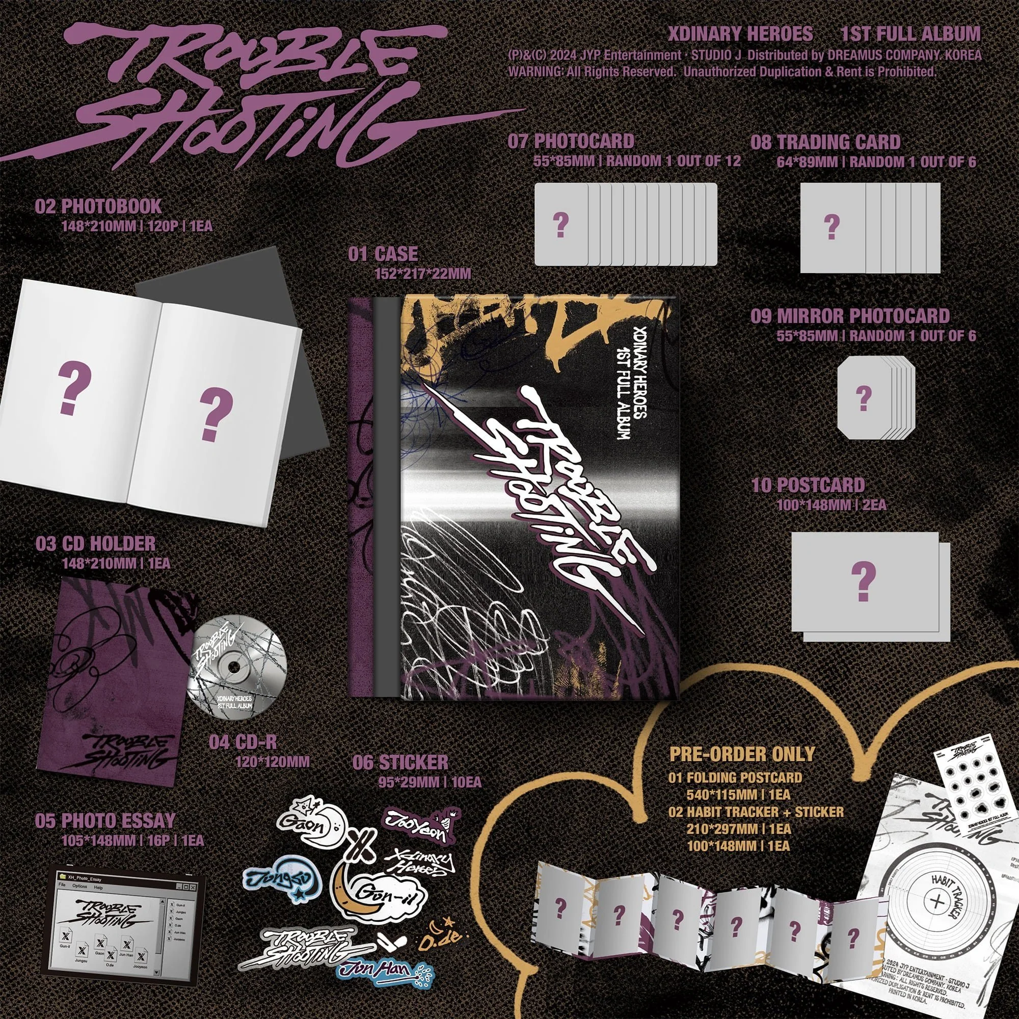 Xdinary Heroes - 1st Full Album [Troubleshooting] - Image 3