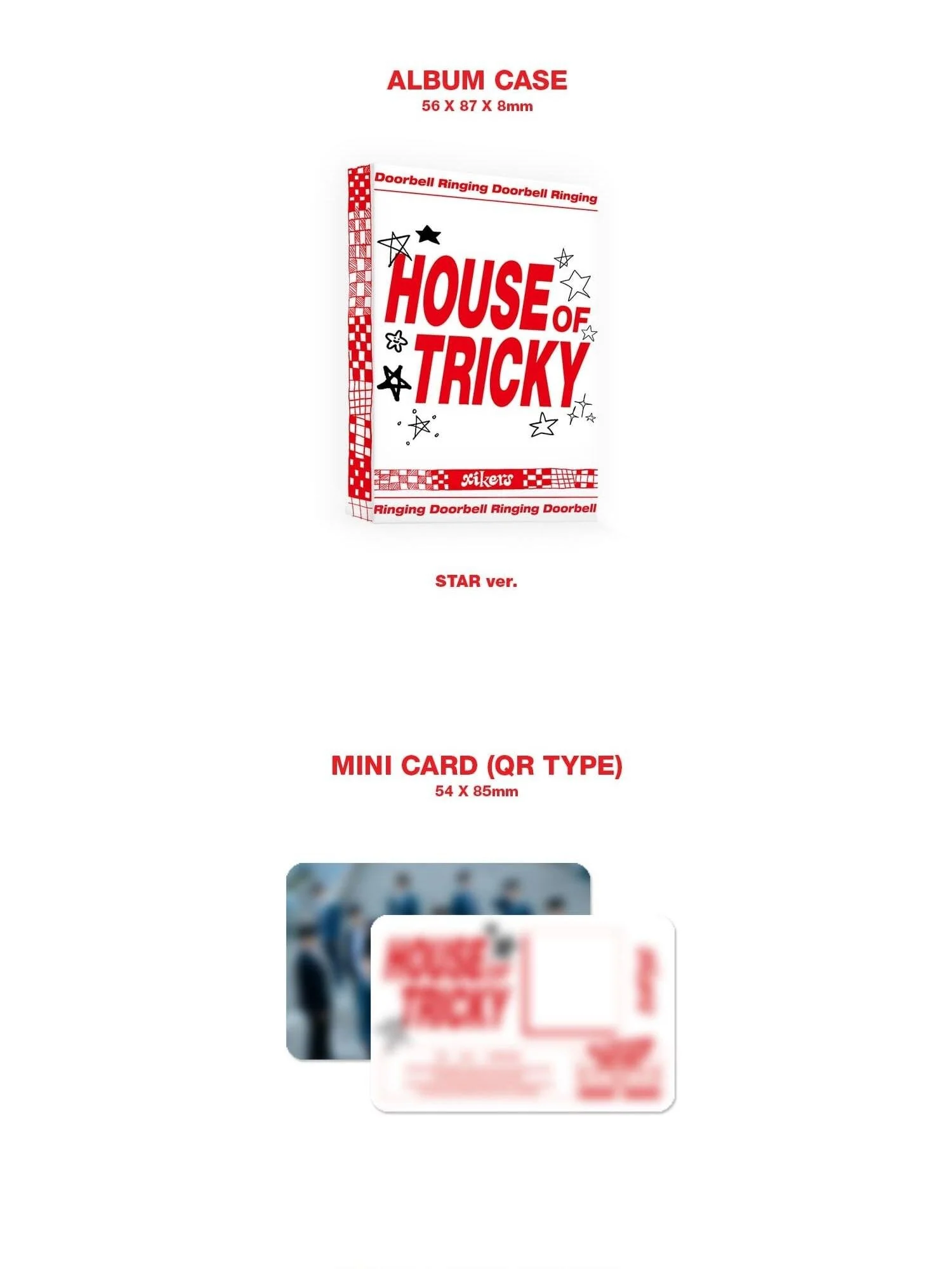 xikers - 1st Mini Album [HOUSE OF TRICKY : Doorbell Ringing] (STAR ver.) (PLATFORM ver.) - Image 4