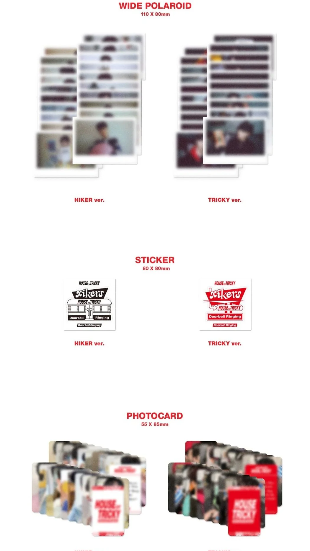 xikers 1st Mini Album [HOUSE OF TRICKY : Doorbell Ringing]  (HIKER VER / TRICKY VER) - Image 6