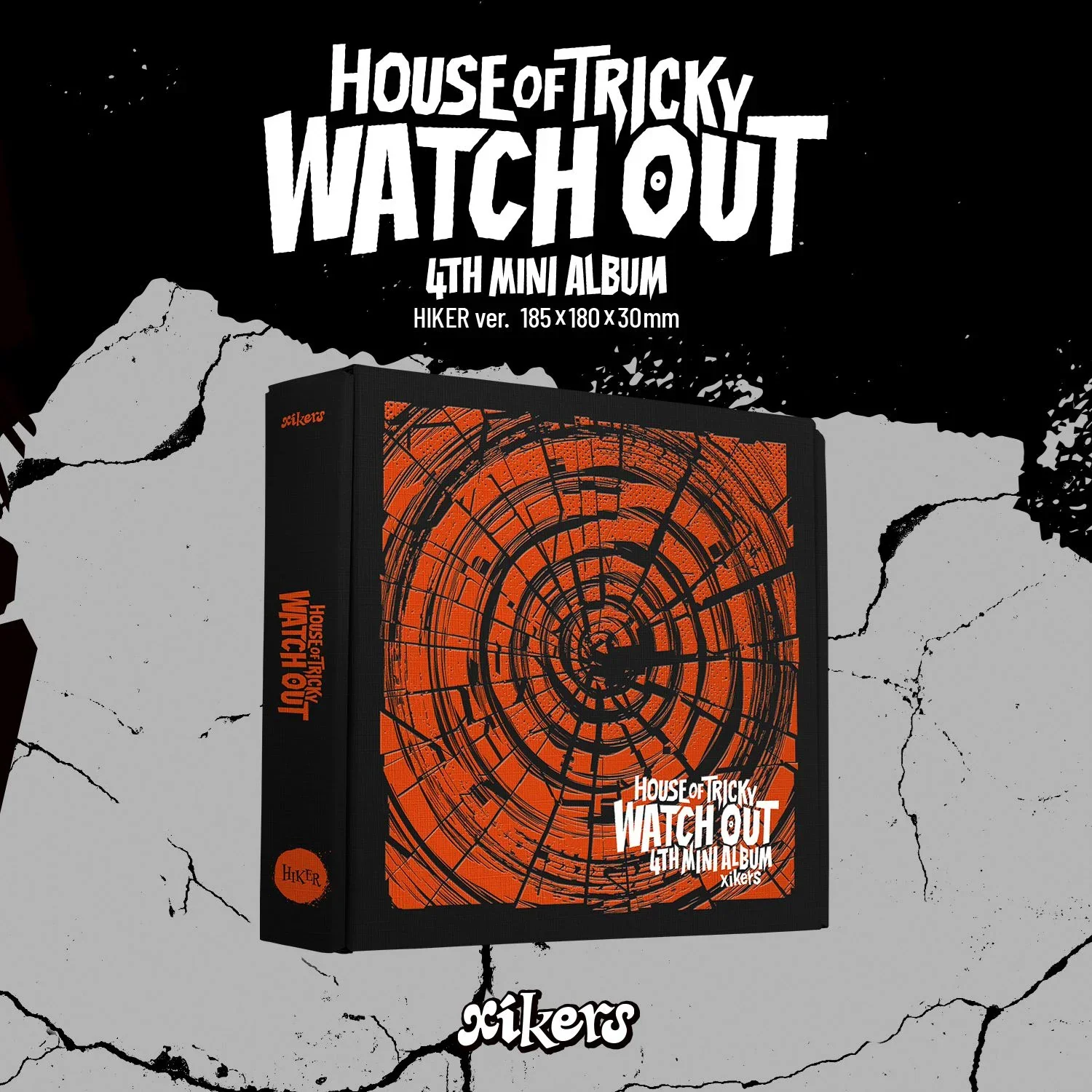 xikers - 4th Mini Album [HOUSE OF TRICKY : WATCH OUT] (TRICKY Ver. / X Ver. / HIKER Ver.) - Image 3