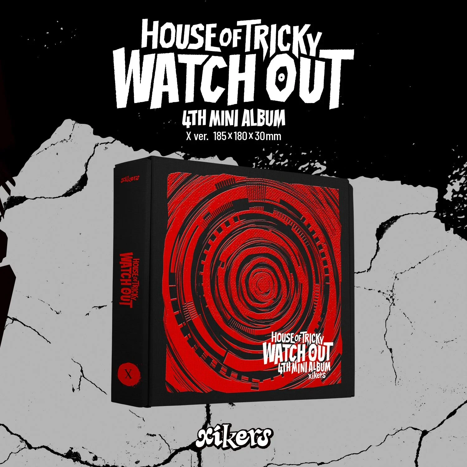 xikers - 4th Mini Album [HOUSE OF TRICKY : WATCH OUT] (TRICKY Ver. / X Ver. / HIKER Ver.) - Image 4