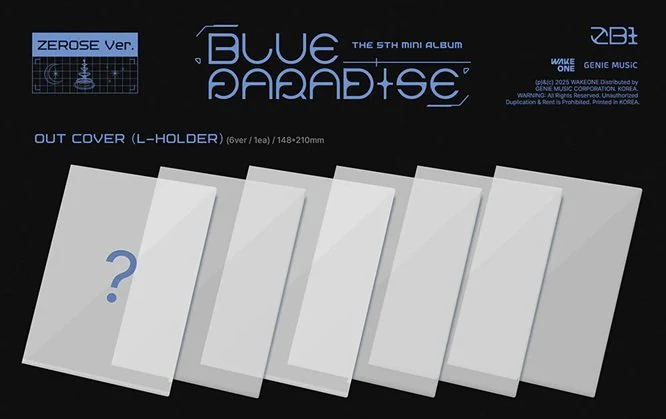 *SOUNDWAVE POB* ZEROBASEONE - BLUE PARADISE 5TH MINI ALBUM (Zerose Ver) (Random Album + Member Request) - Image 3