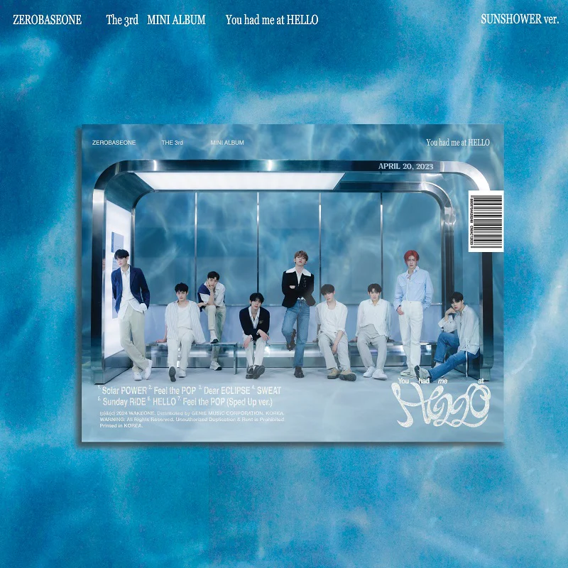 *MAKESTAR BENEFIT 'Lifeguard/Cool Patch'* [ZEROBASEONE] You Had Me At Hello Korean Album - Image 2