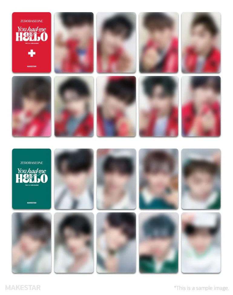 *MAKESTAR BENEFIT 'Lifeguard/Cool Patch'* [ZEROBASEONE] You Had Me At Hello Korean Album - Image 3