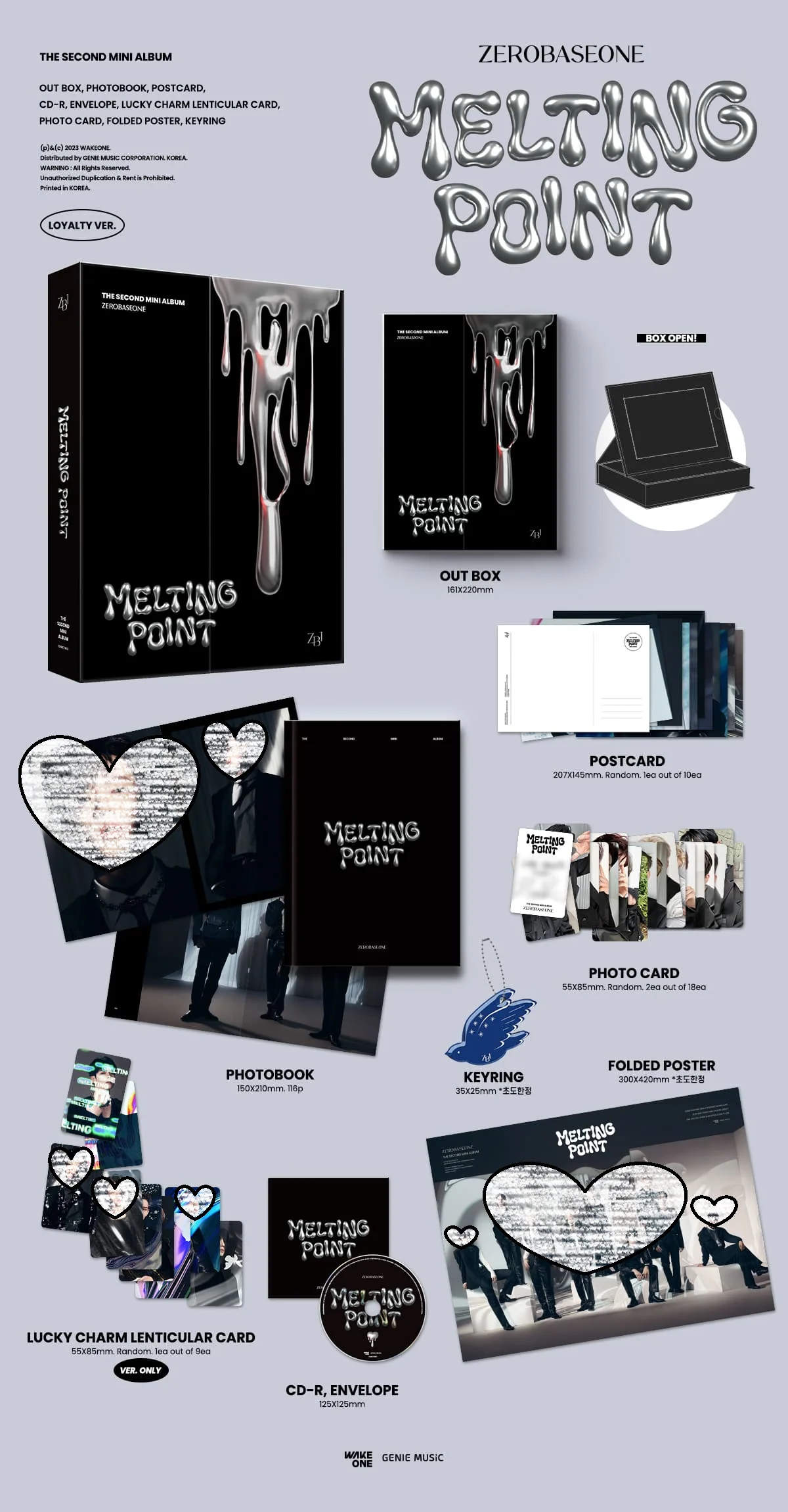 ZEROBASEONE - 2nd Mini Album [MELTING POINT] - Image 2