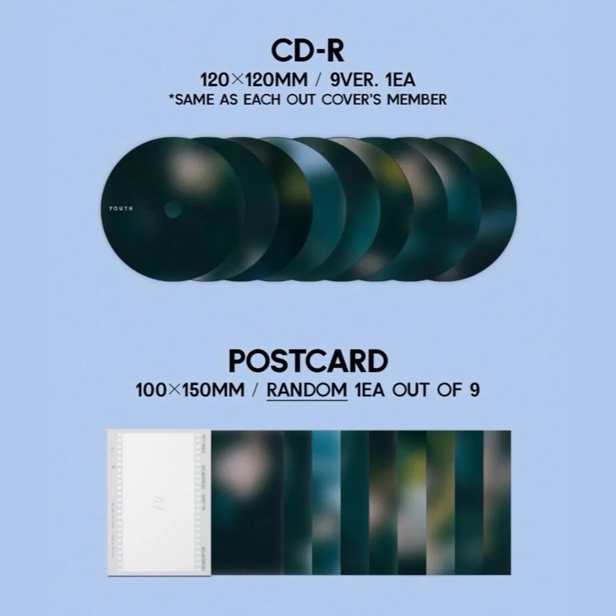 ZEROBASEONE - [YOUTH IN THE SHADE] 1st Mini Album DIGIPACK - Image 5
